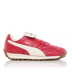Puma Fenty Avanti L Leather Red and White Sneakers Size 7 Womens
